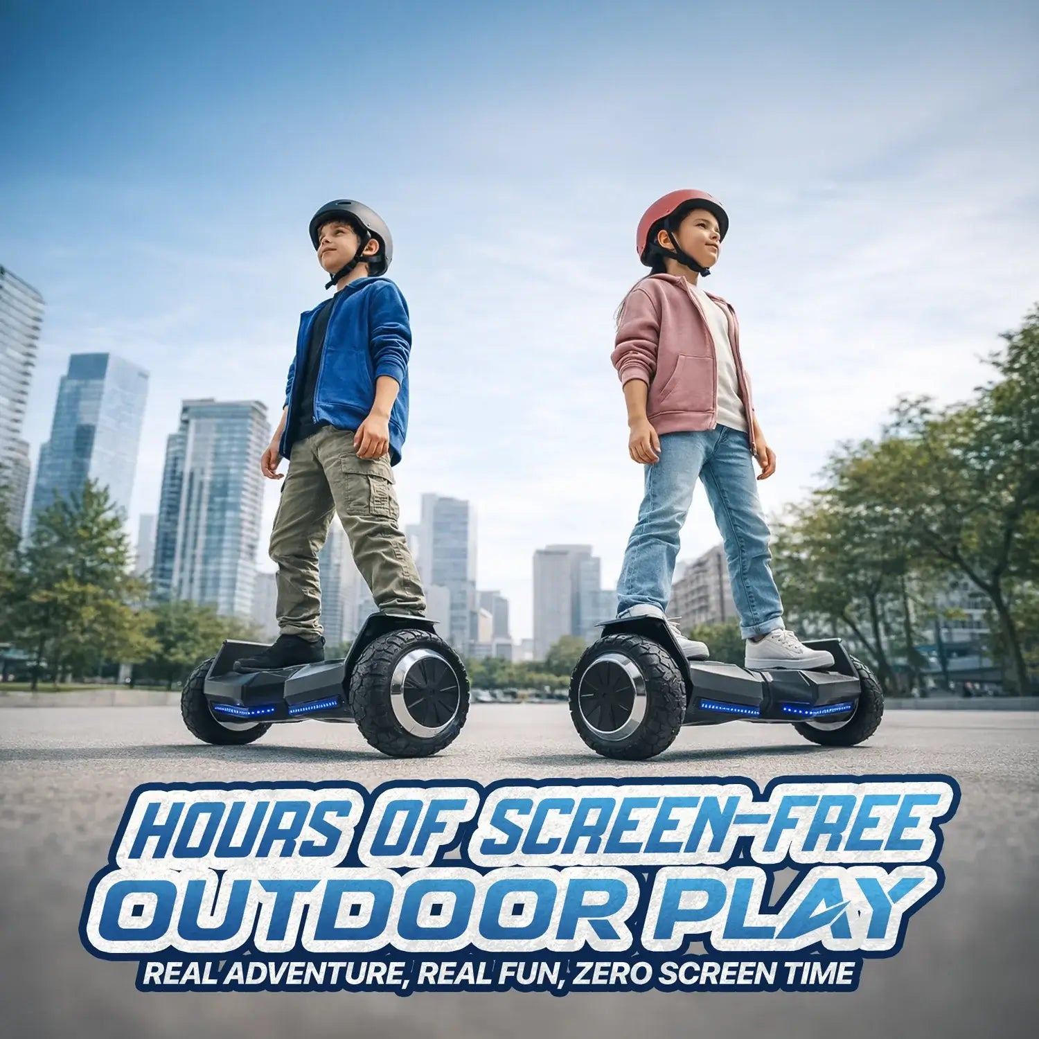 Elektra Off-Road Hoverboard - Built Tough For Outdoor Fun