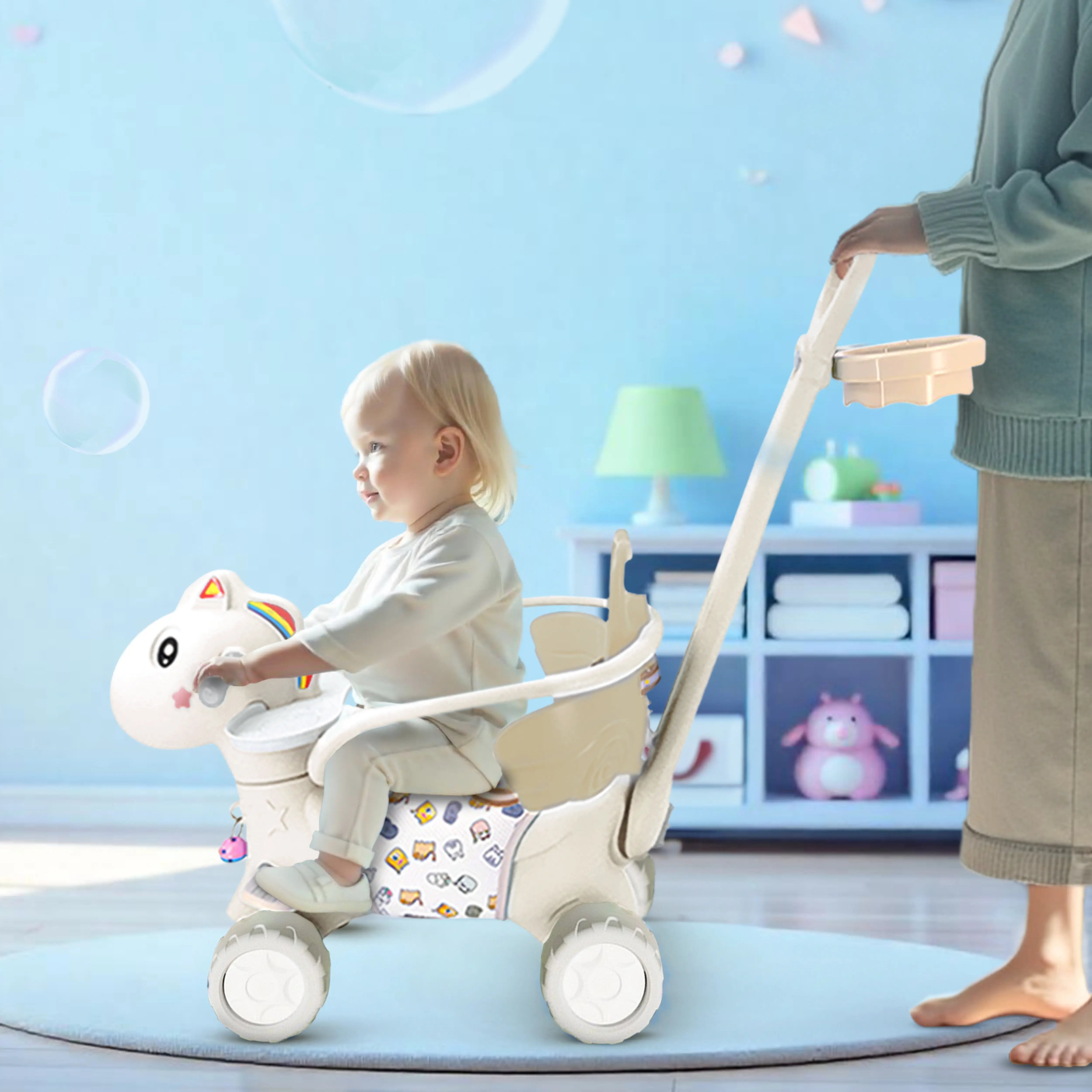 5 in 1 Rocking Horse for Toddlers 1 - 5 Years