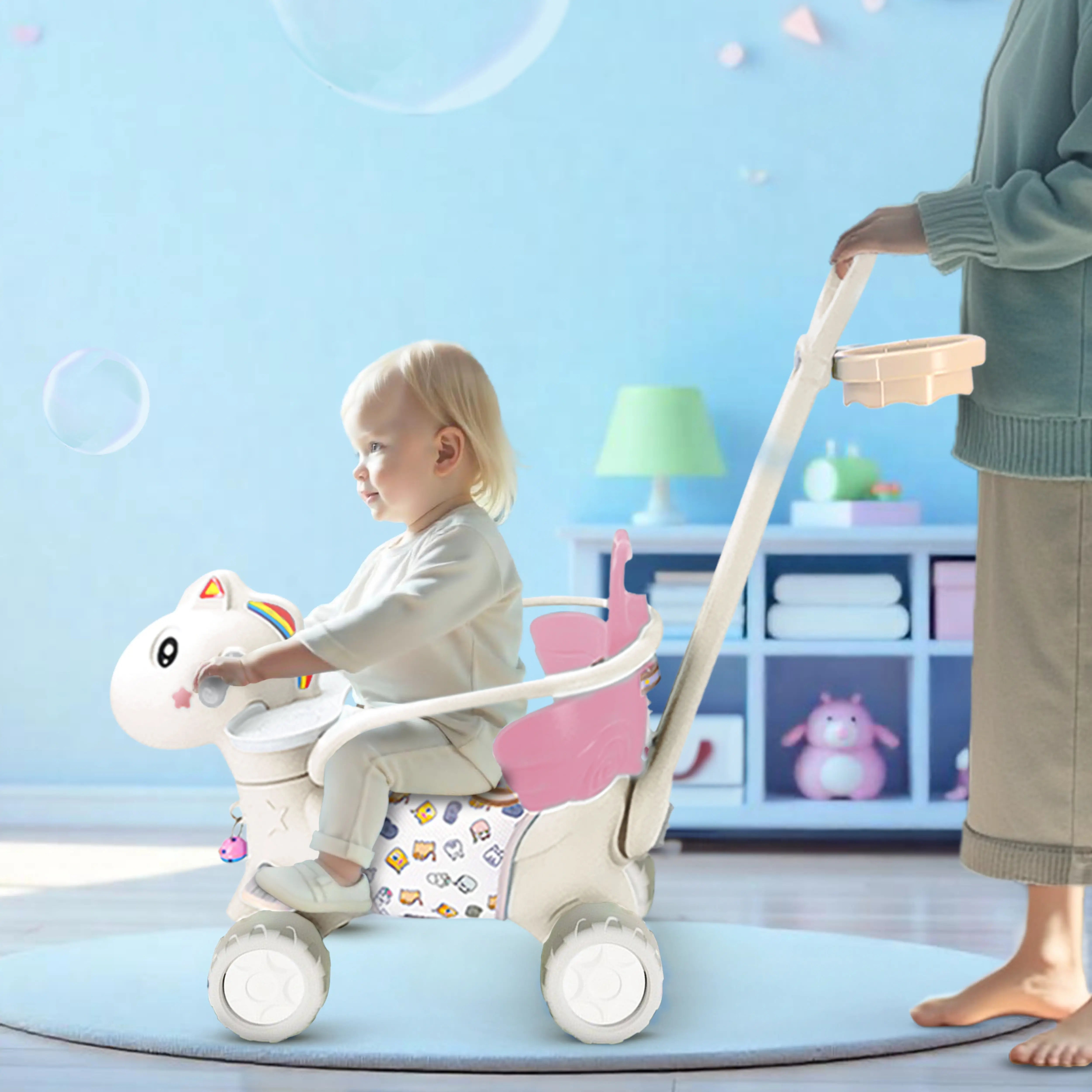 5 in 1 Rocking Horse for Toddlers 1 - 5 Years