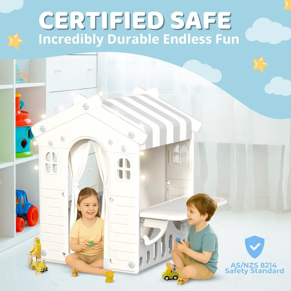 Hoveroo FunFort - Indoor & Outdoor Cubby House