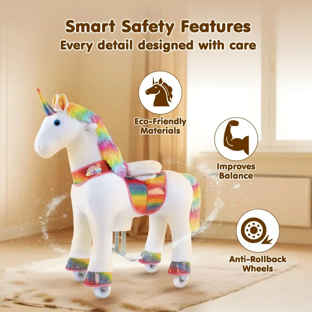 Hoveroo Pro Rocking Horse with Real Galloping Motion