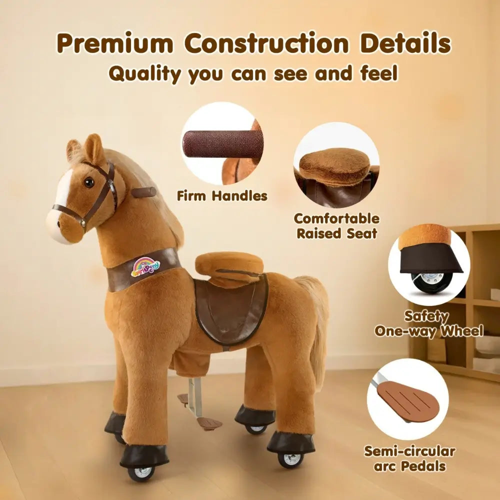 Hoveroo Pro Rocking Horse with Real Galloping Motion