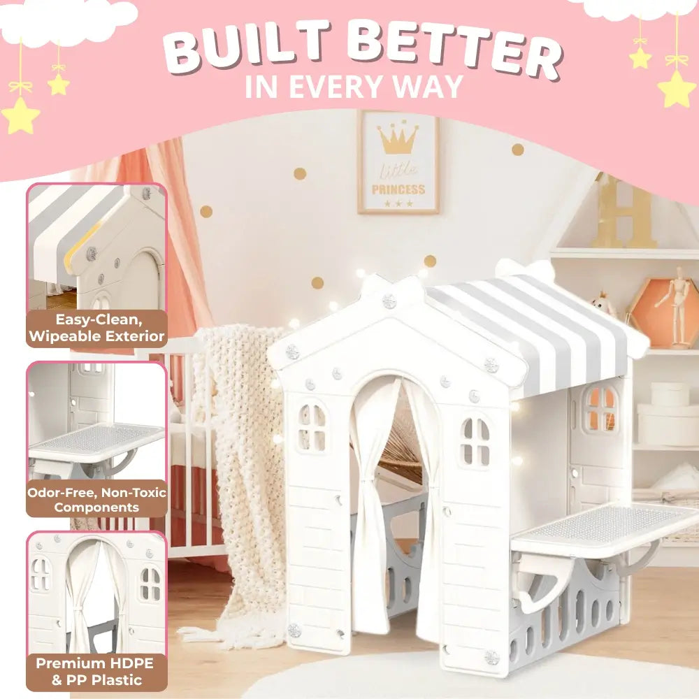 Hoveroo FunFort - Indoor & Outdoor Cubby House