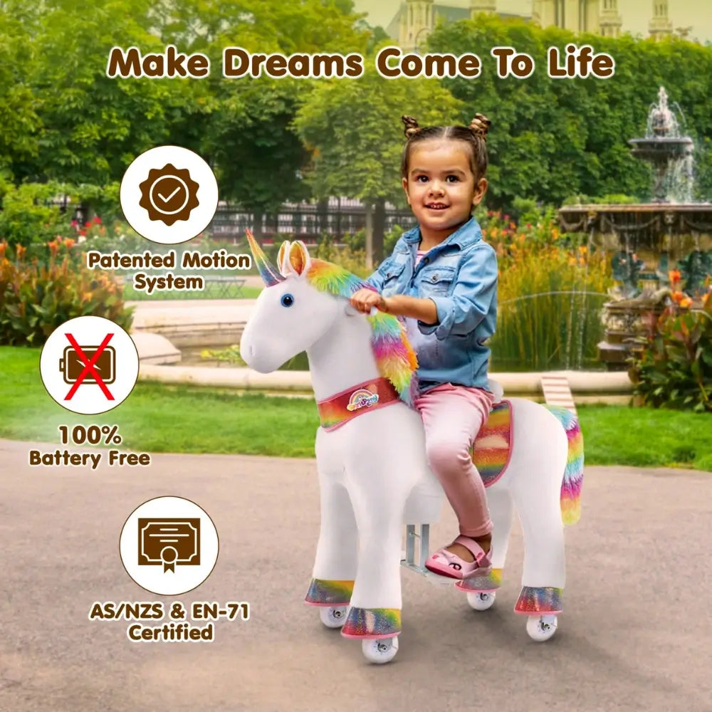 Hoveroo Pro Rocking Horse with Real Galloping Motion