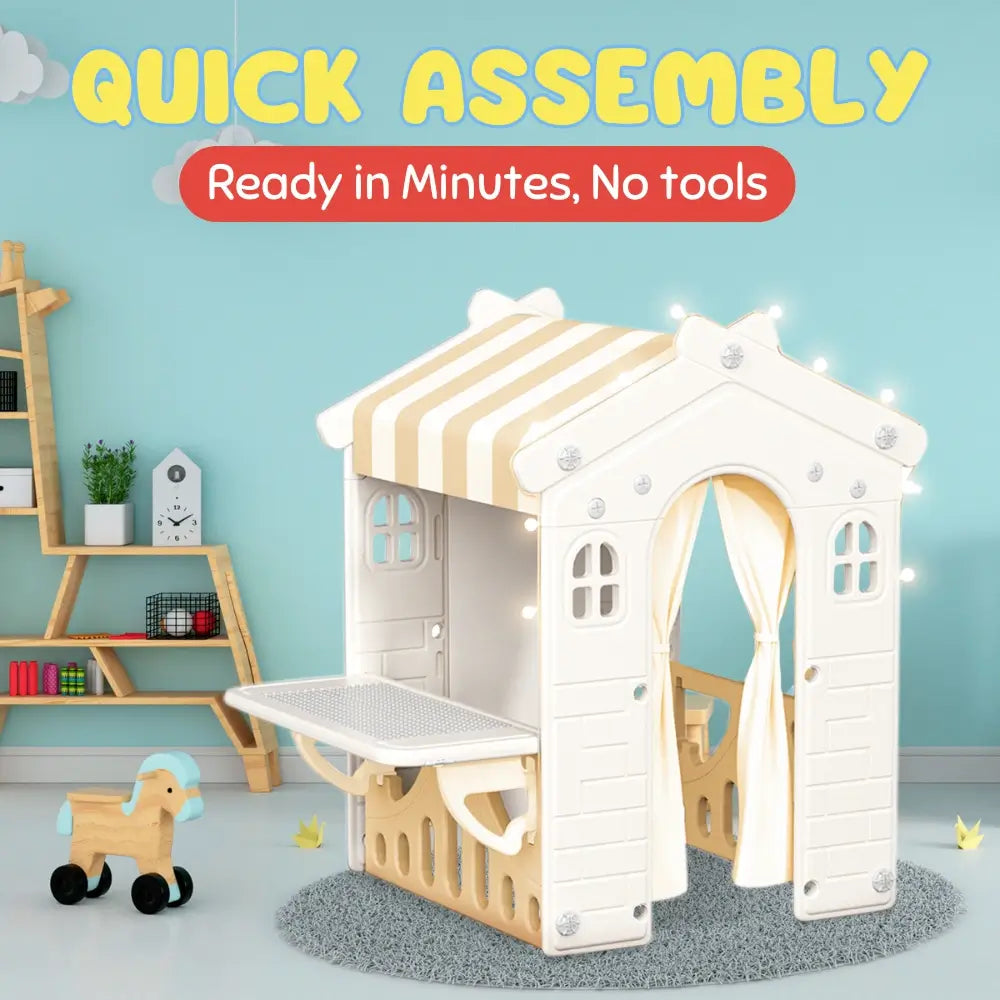 Hoveroo FunFort - Indoor & Outdoor Cubby House