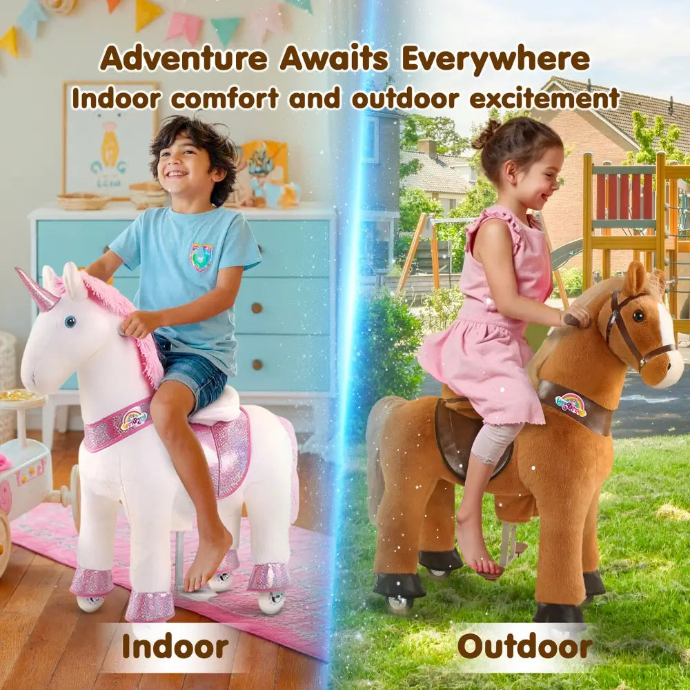 Hoveroo Pro Rocking Horse with Real Galloping Motion