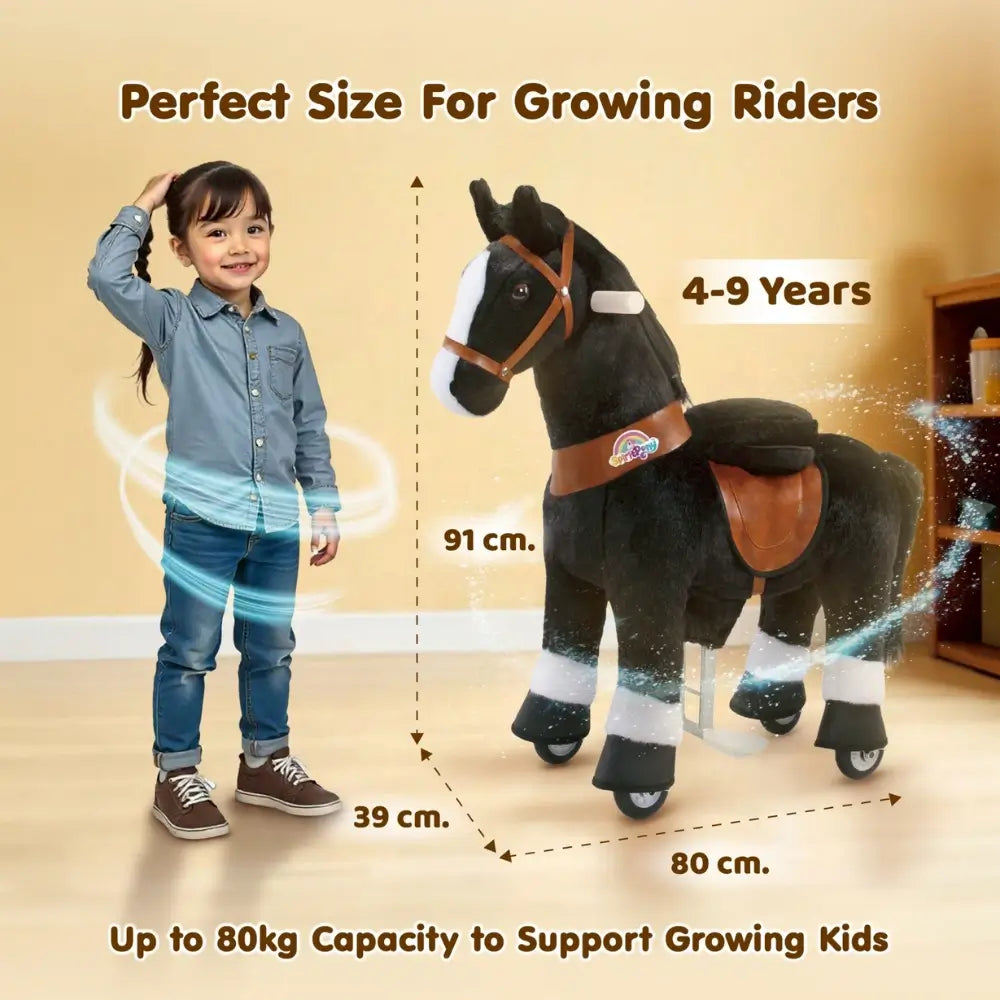 Hoveroo Pro Rocking Horse with Real Galloping Motion