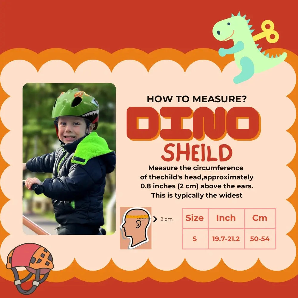 Hoveroo DinoShield Helmet - Triple Certified Protection