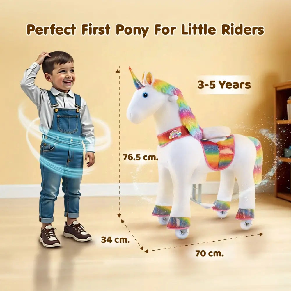 Hoveroo Pro Rocking Horse with Real Galloping Motion