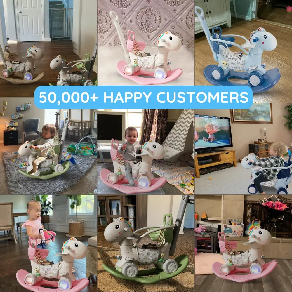 5 in 1 Rocking Horse for Toddlers 1 - 5 Years