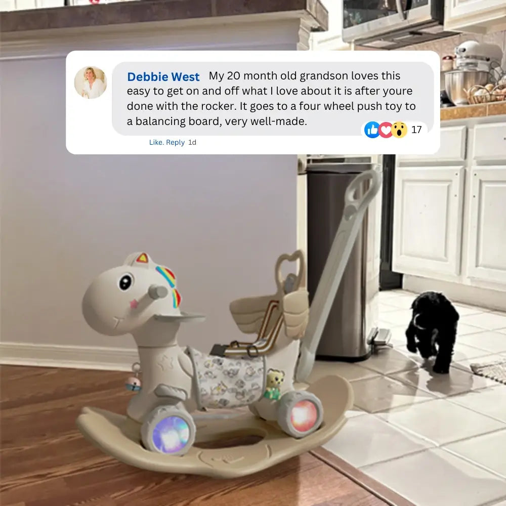 5 in 1 Rocking Horse for Toddlers 1 - 5 Years