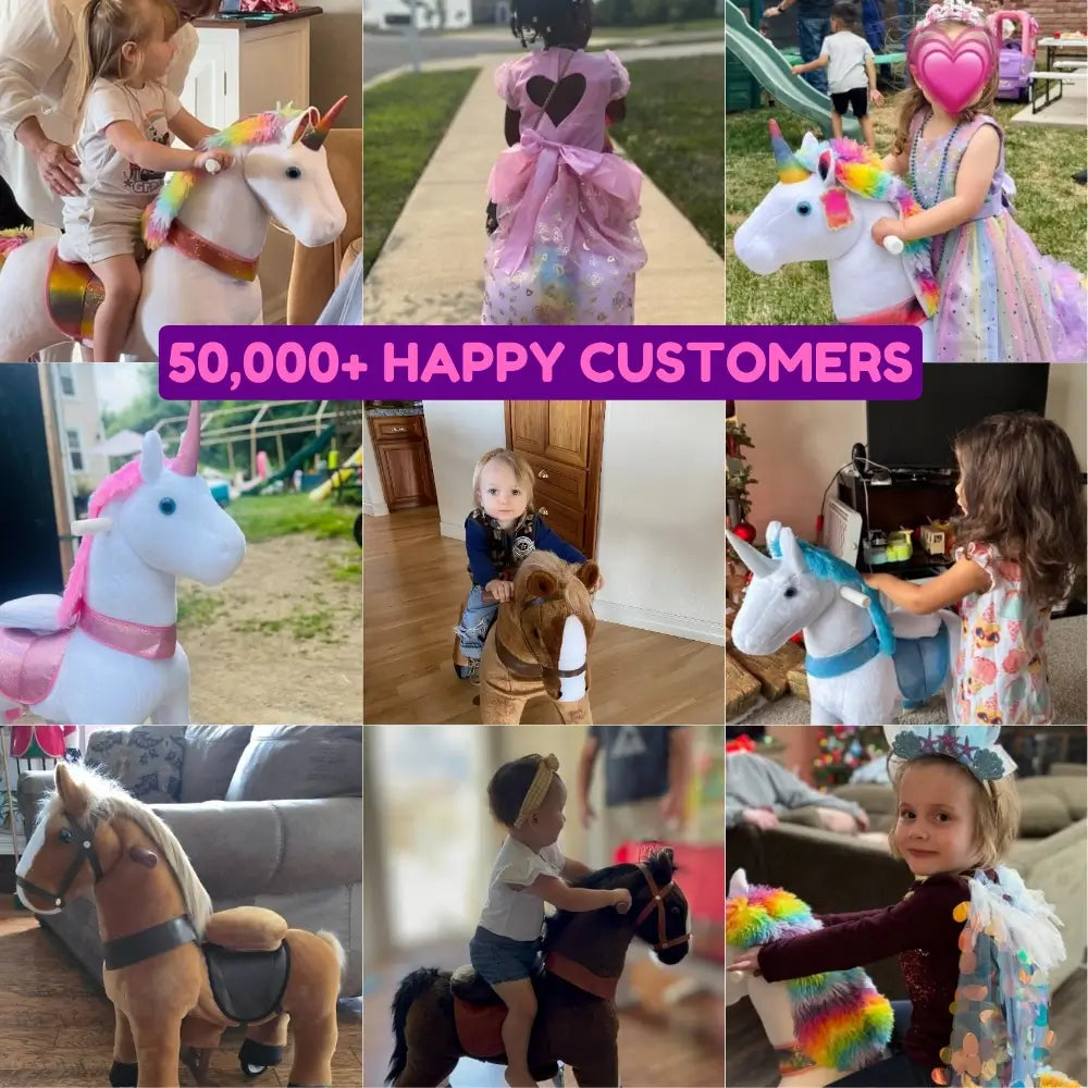 Hoveroo Pro Rocking Horse with Real Galloping Motion