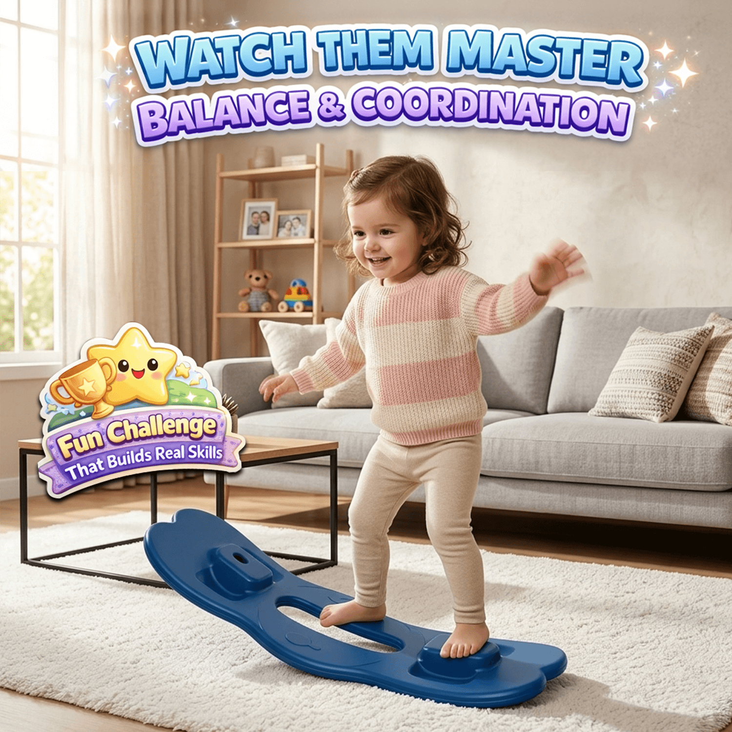 5 in 1 Rocking Horse for Toddlers 1 - 5 Years