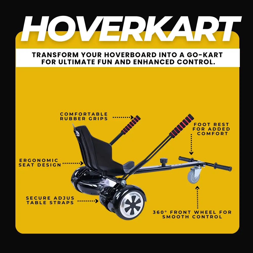 Hoverboard Go Kart Elektra Hoveroo