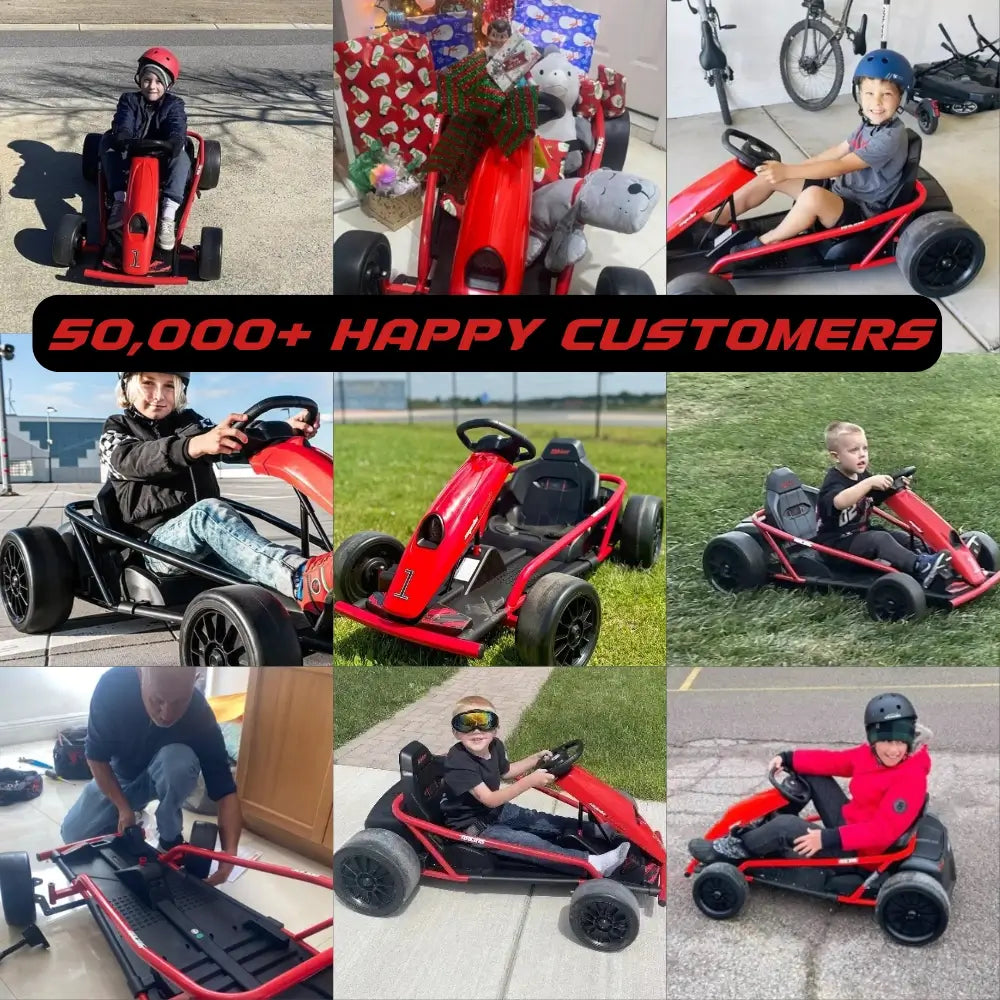 Elektra SpeedDrift - Electric Go Kart for Kids 5-12