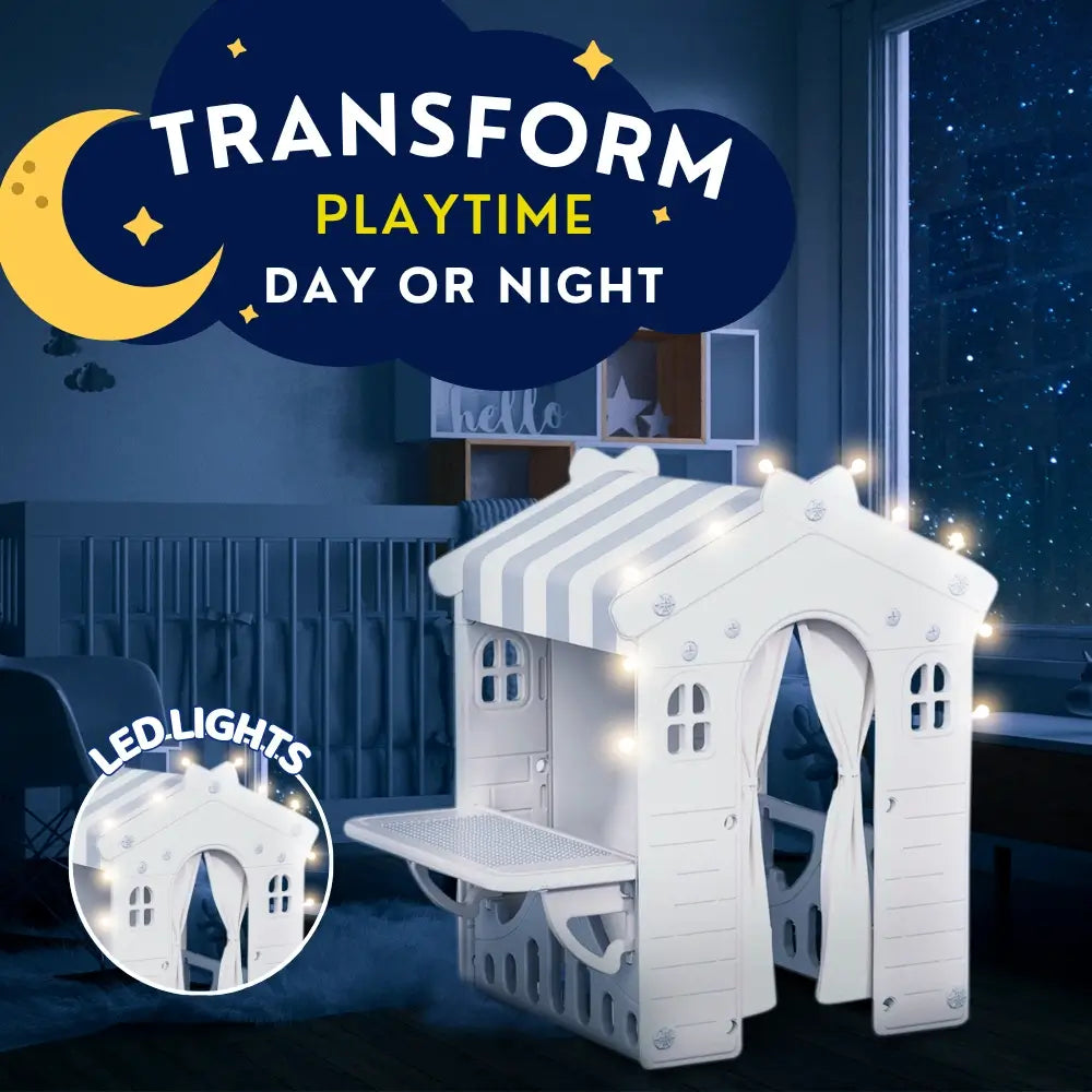 Hoveroo FunFort - Indoor & Outdoor Cubby House