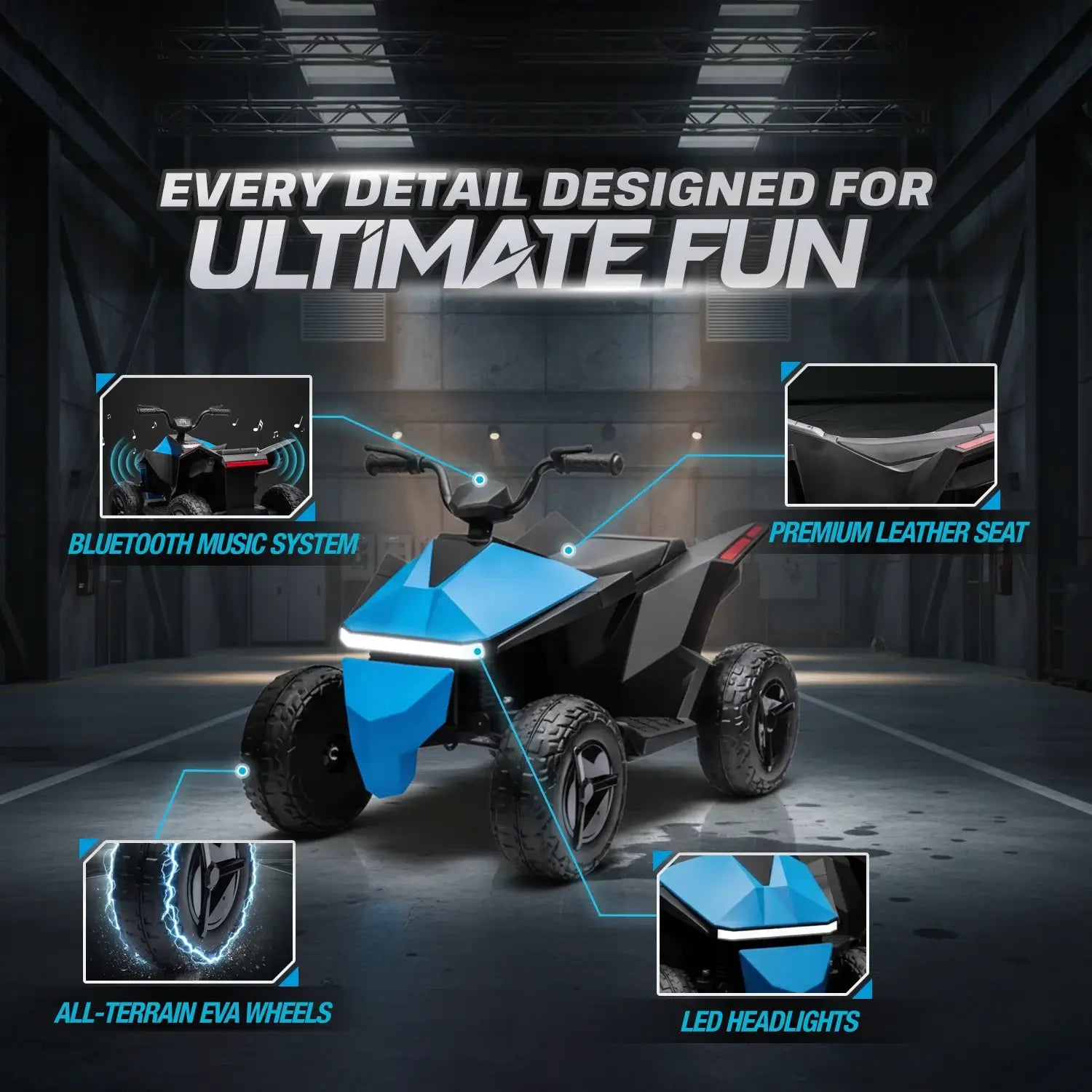 Voltrix™ Pro Quad 24V For Ages 3 - 8