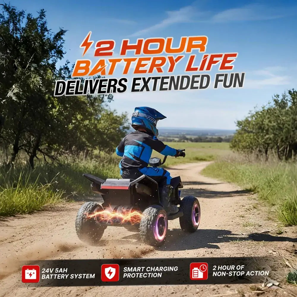 Voltrix™ Pro Quad 24V For Ages 3 - 8