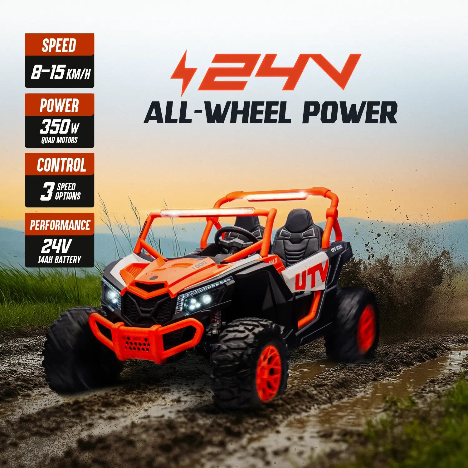 Voltrix™ Outback 24V Terrain Master 4WD