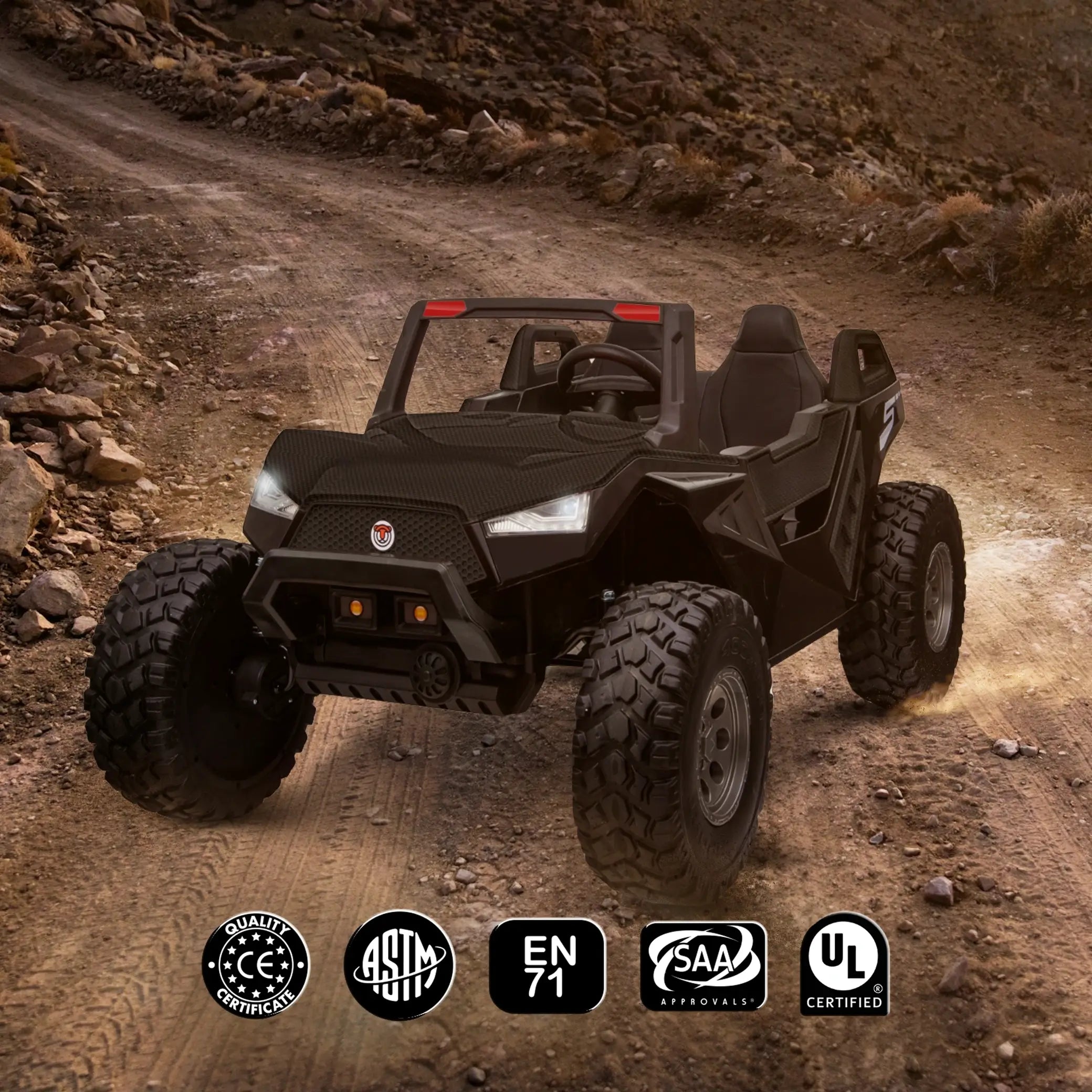 Voltrix™ WildTrek 4WD Buggy - Dual Leather Seats