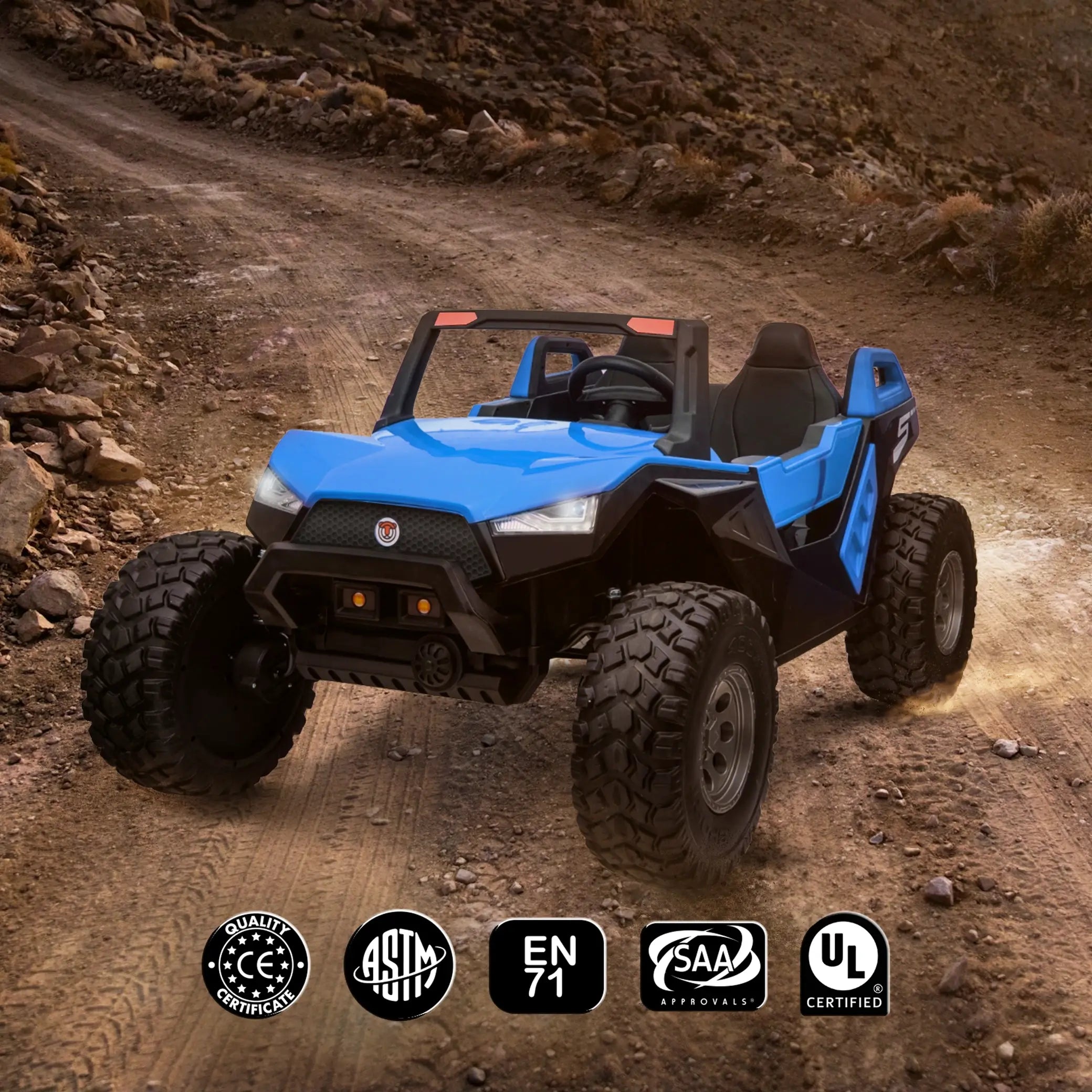 Voltrix™ WildTrek 4WD Buggy - Dual Leather Seats