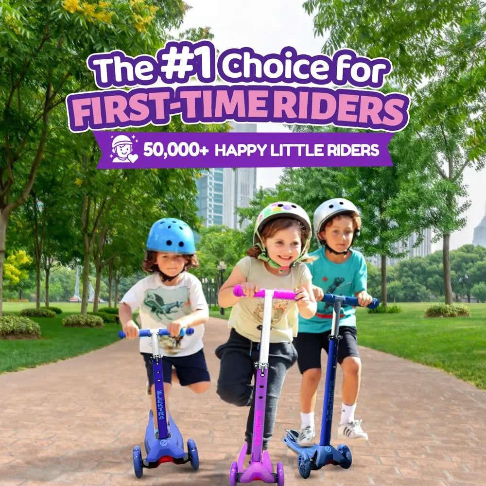 Elektra Scooteroo Kids Scooter for Ages 3 - 9