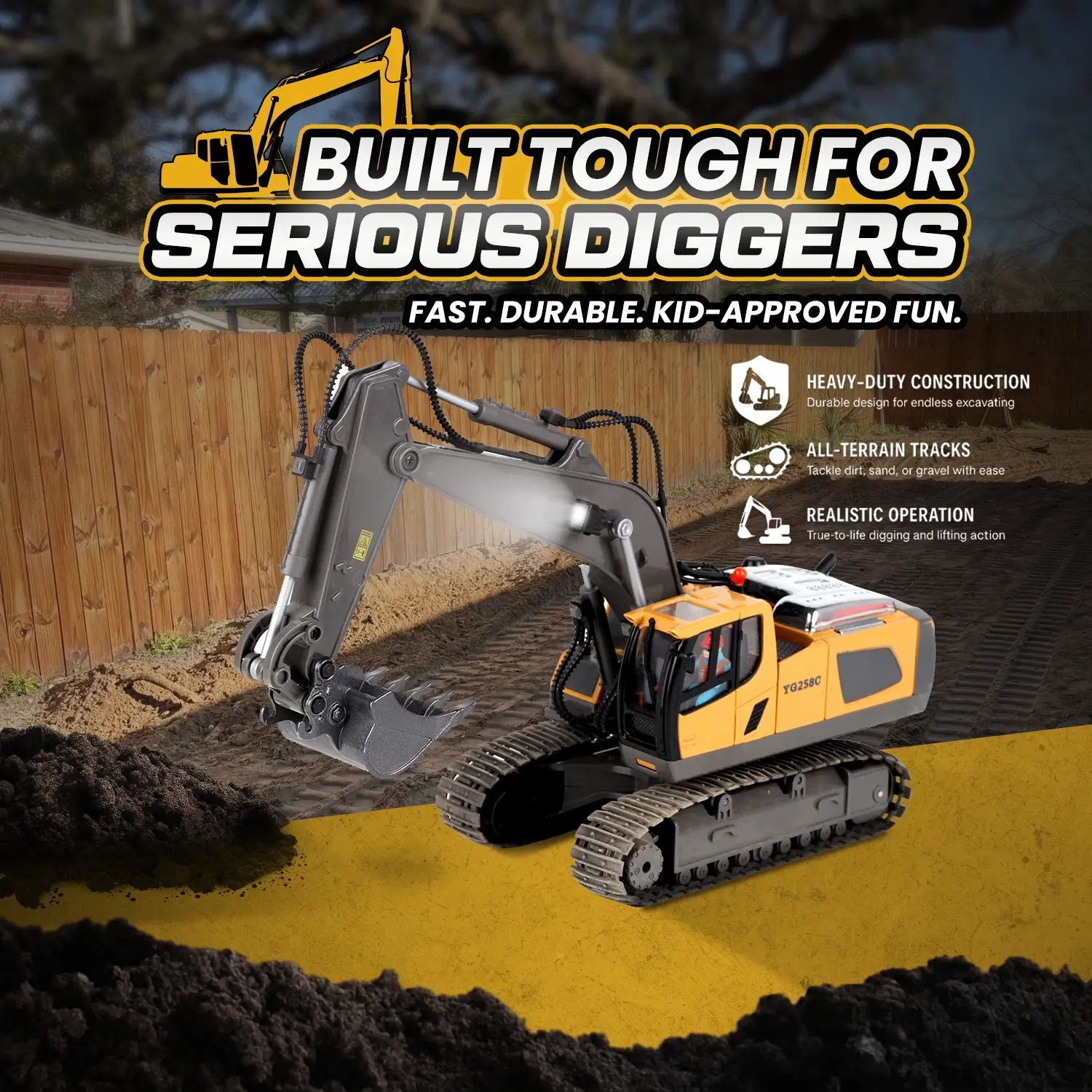 Hoveroo™ DiggerBot 680