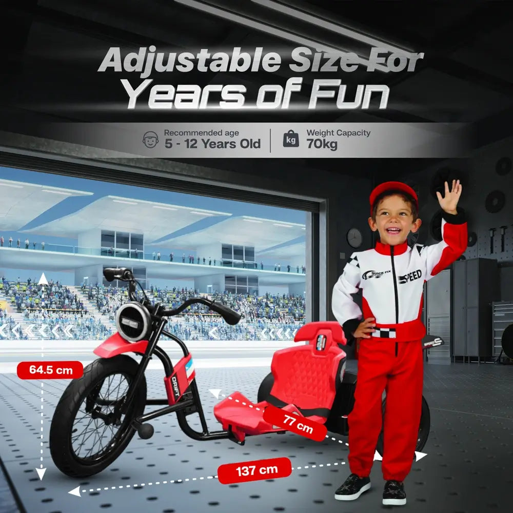 Voltrix PowerDrift 360 - 24V Kids Drift Trike