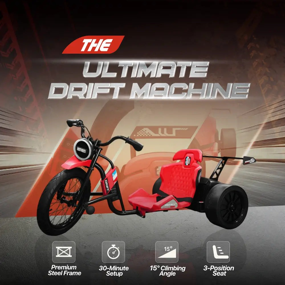Voltrix PowerDrift 360 - 24V Kids Drift Trike