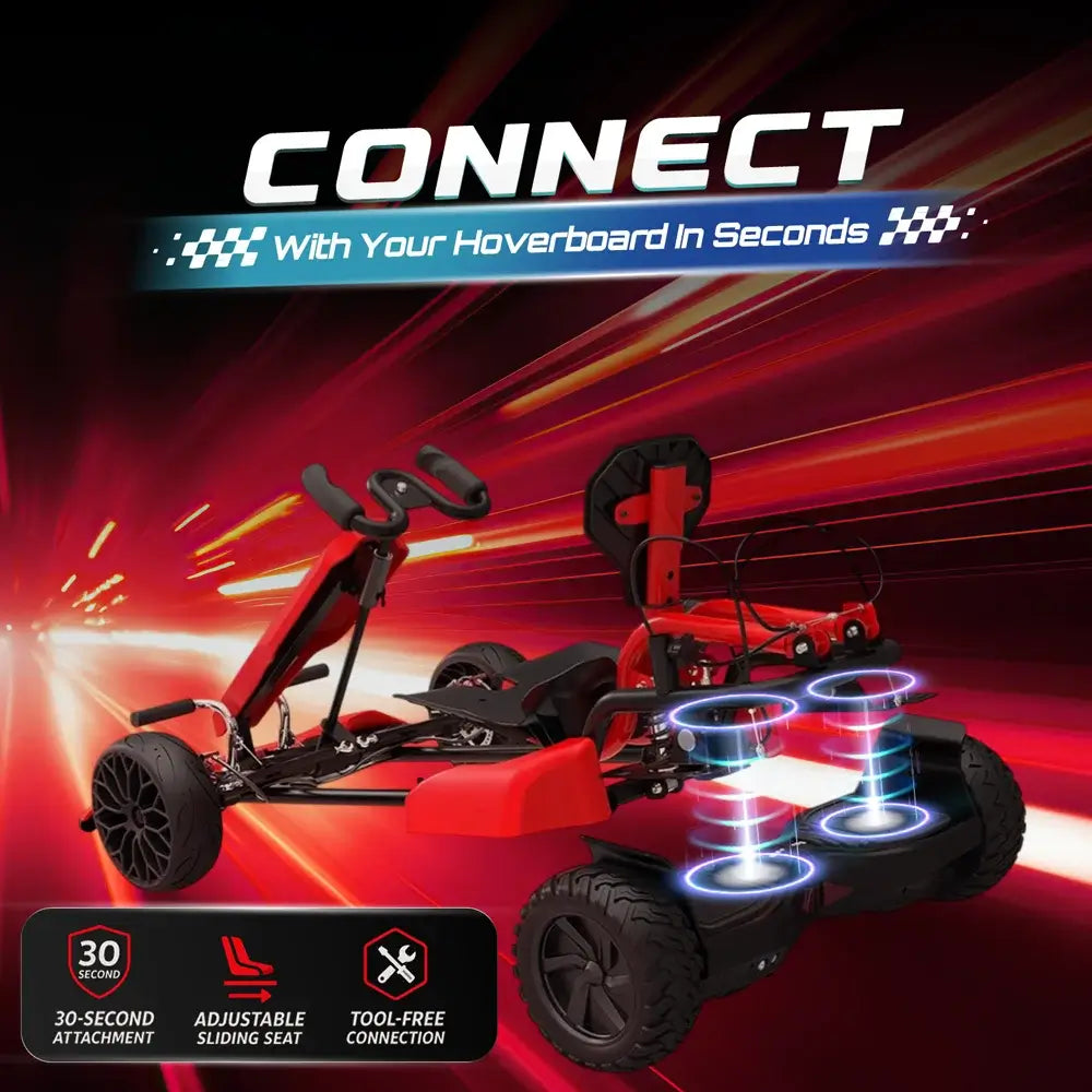 Elektra Kartify - Hoverboard to hoverkart in seconds