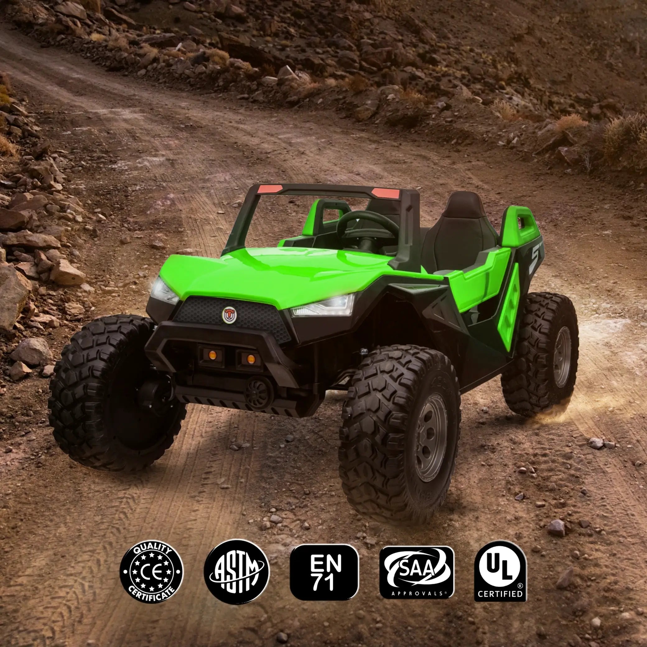 Voltrix™ WildTrek 4WD Buggy - Dual Leather Seats