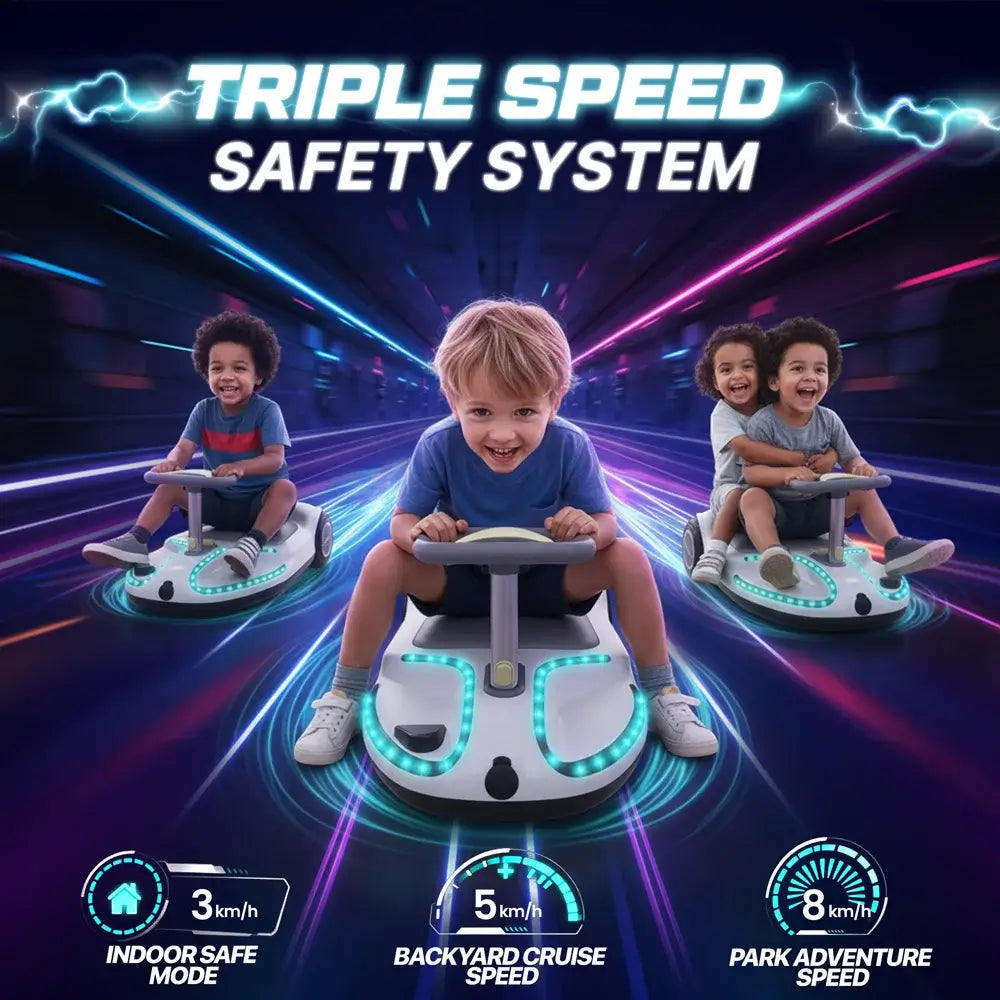 Elektra Zippy - Electric Wiggle Car for Kids 3-10