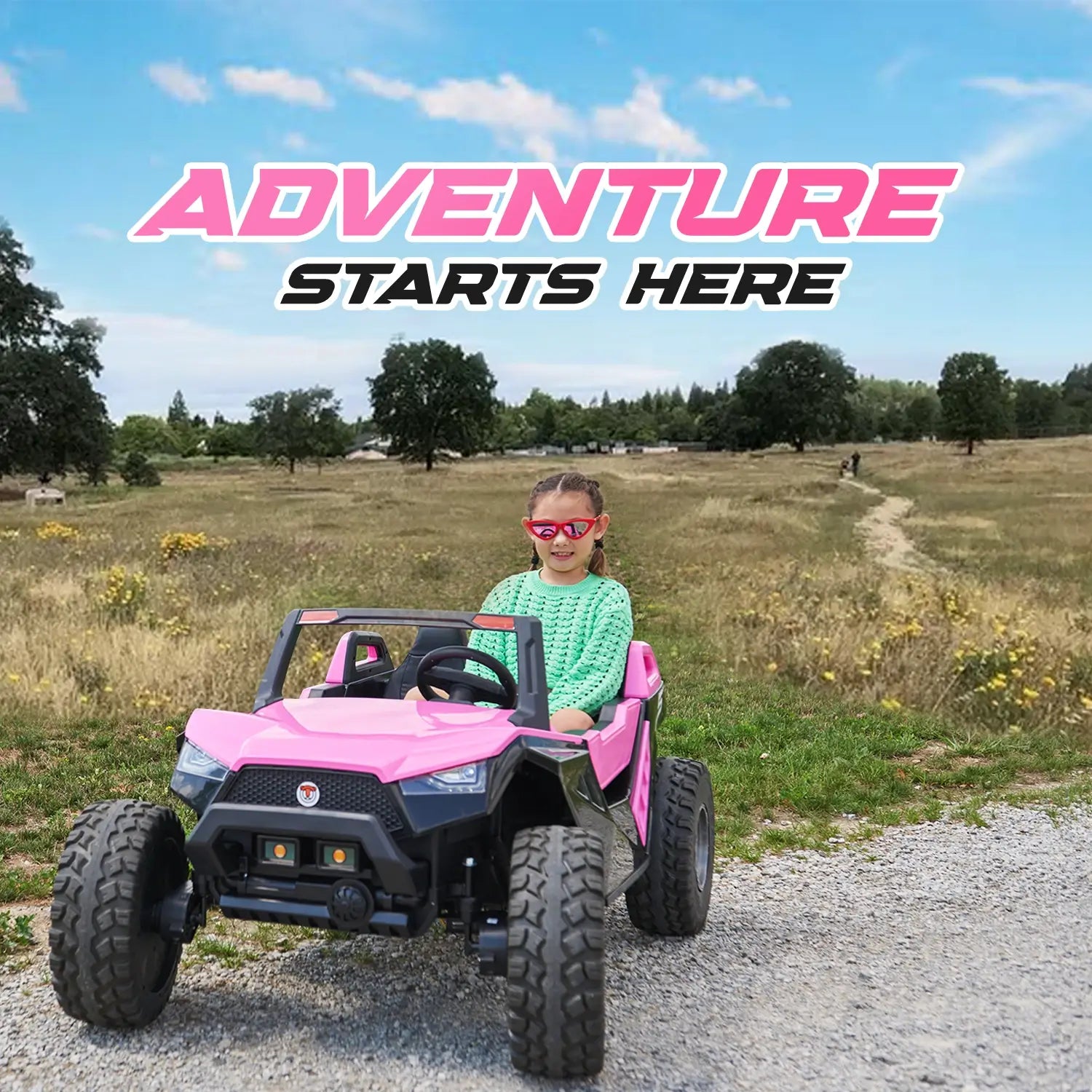 Voltrix™ WildTrek 4WD Buggy - Dual Leather Seats