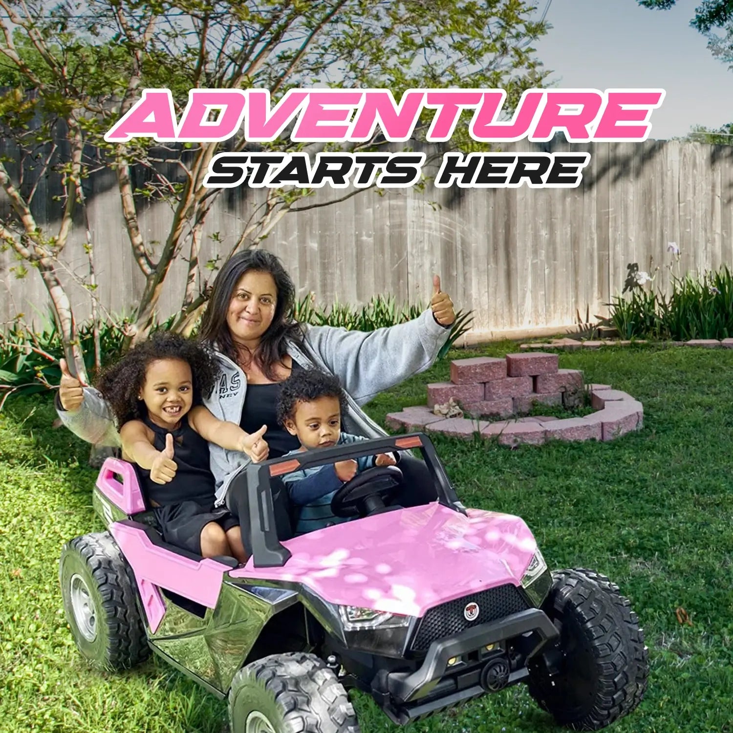 Voltrix™ WildTrek 4WD Buggy - Dual Leather Seats