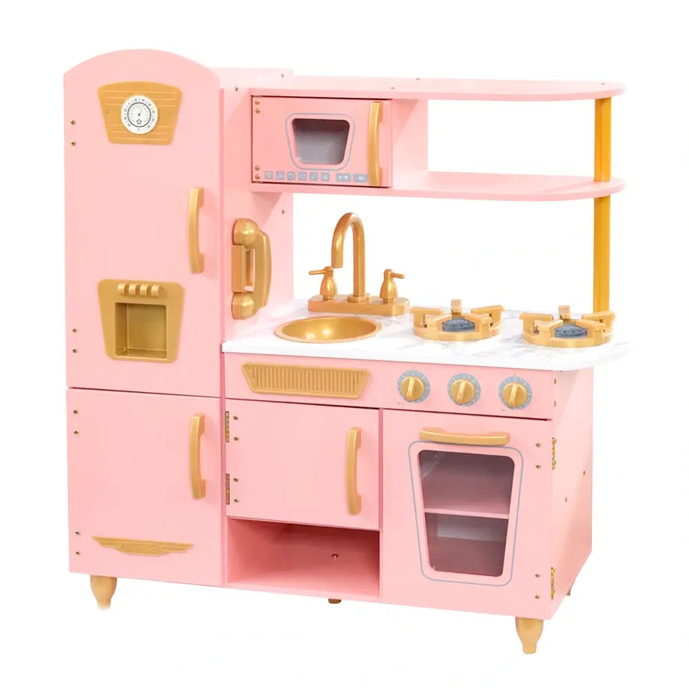 Vintage Wooden Play Kitchen