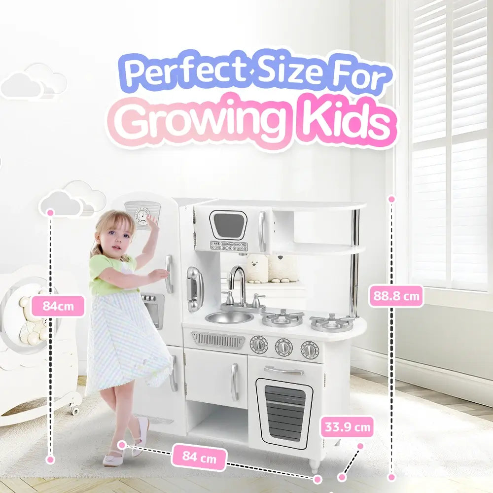 Vintage Wooden Play Kitchen