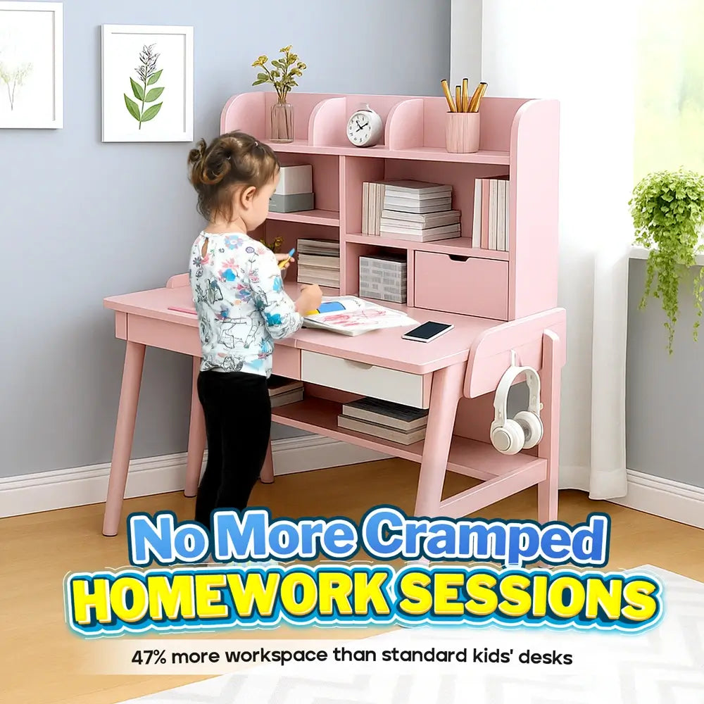 Bellamy Study Desk - Height Adjustable & Tilting Desktop