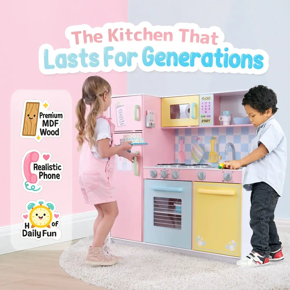 Wooden Play Kitchen
