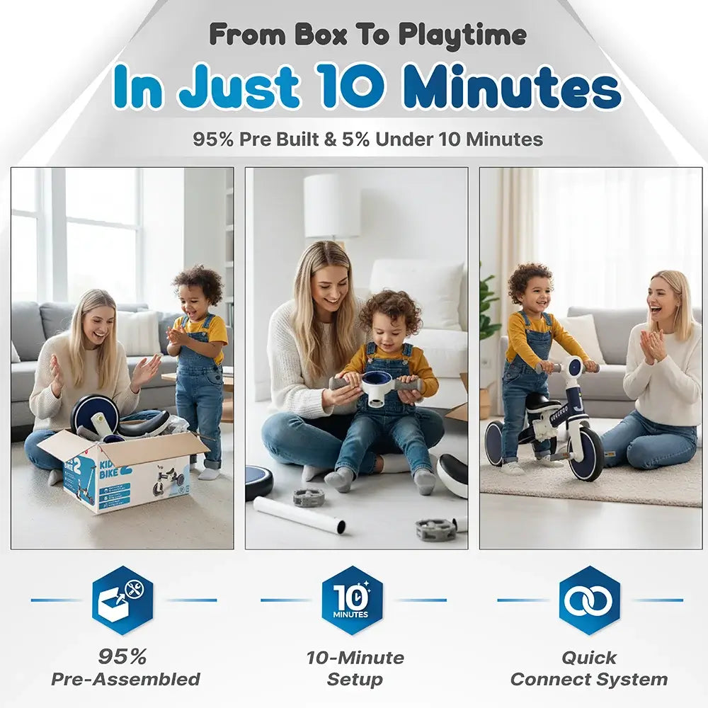 Hoveroo™ PedalPals 5 in 1 Trike