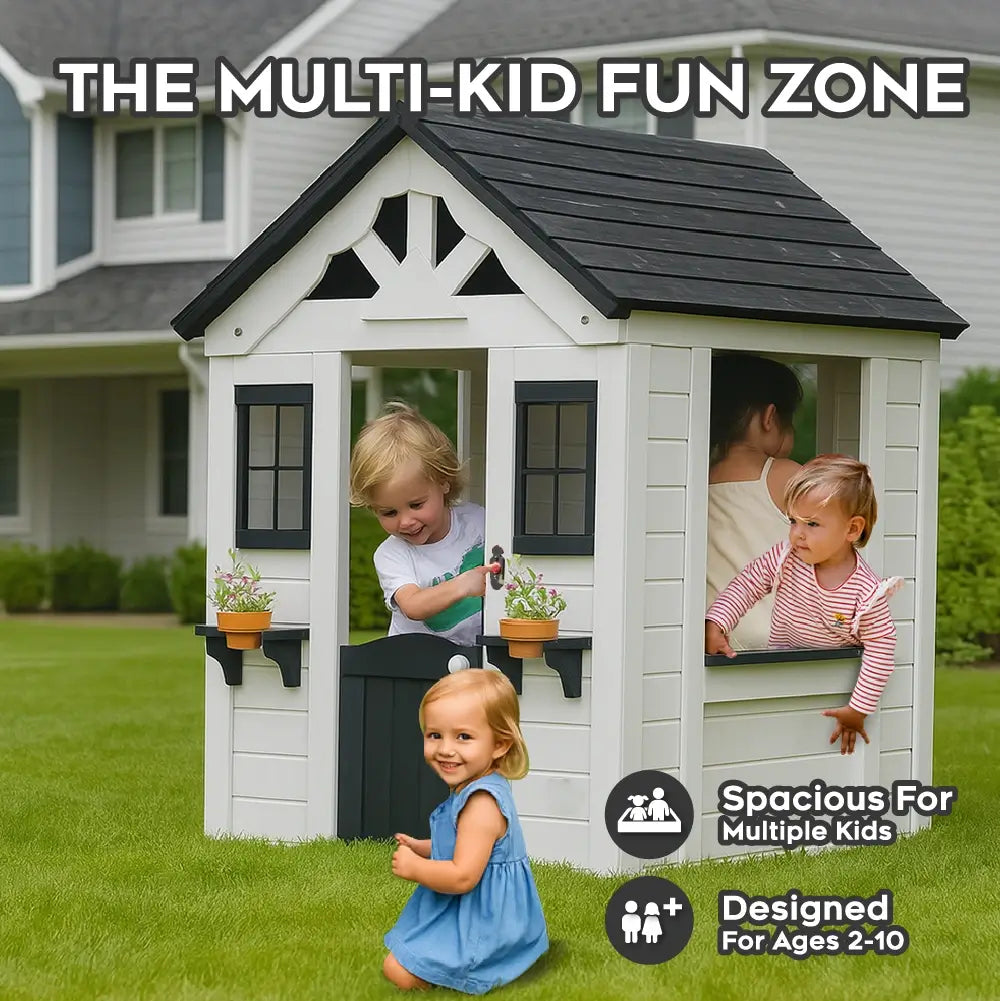 Hoveroo Wooden Cubby House