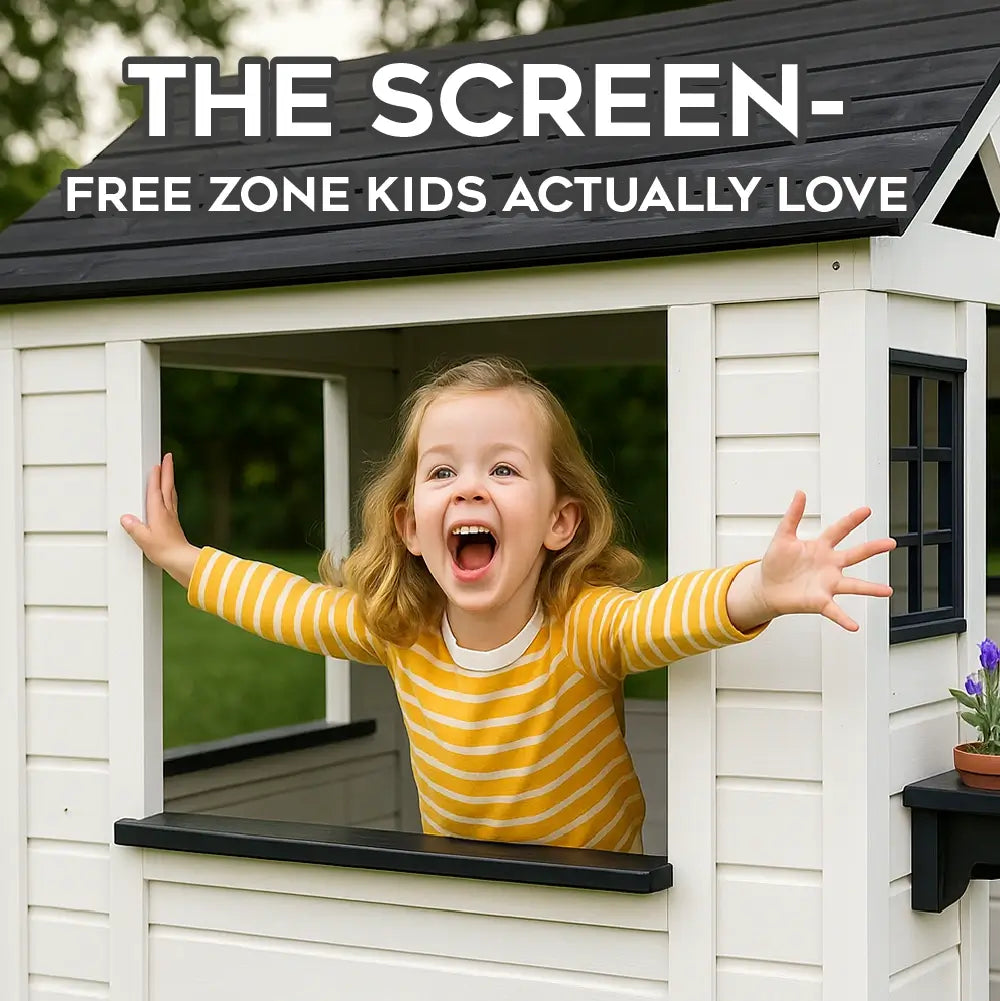 Hoveroo Wooden Cubby House