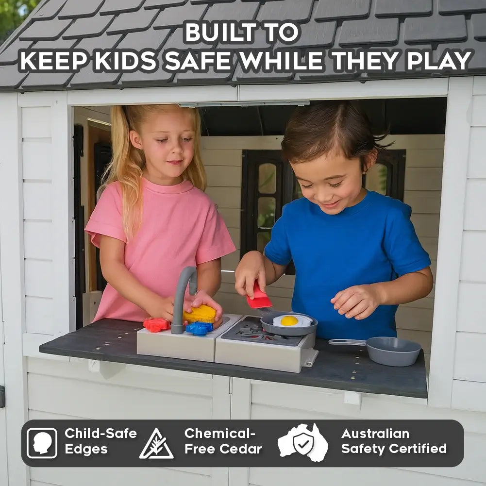 Hoveroo Wooden Cubby House