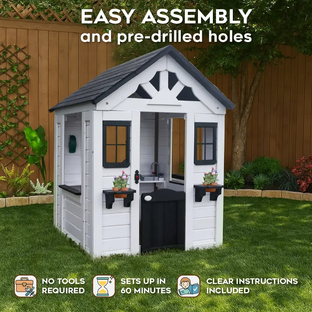 Hoveroo Wooden Cubby House