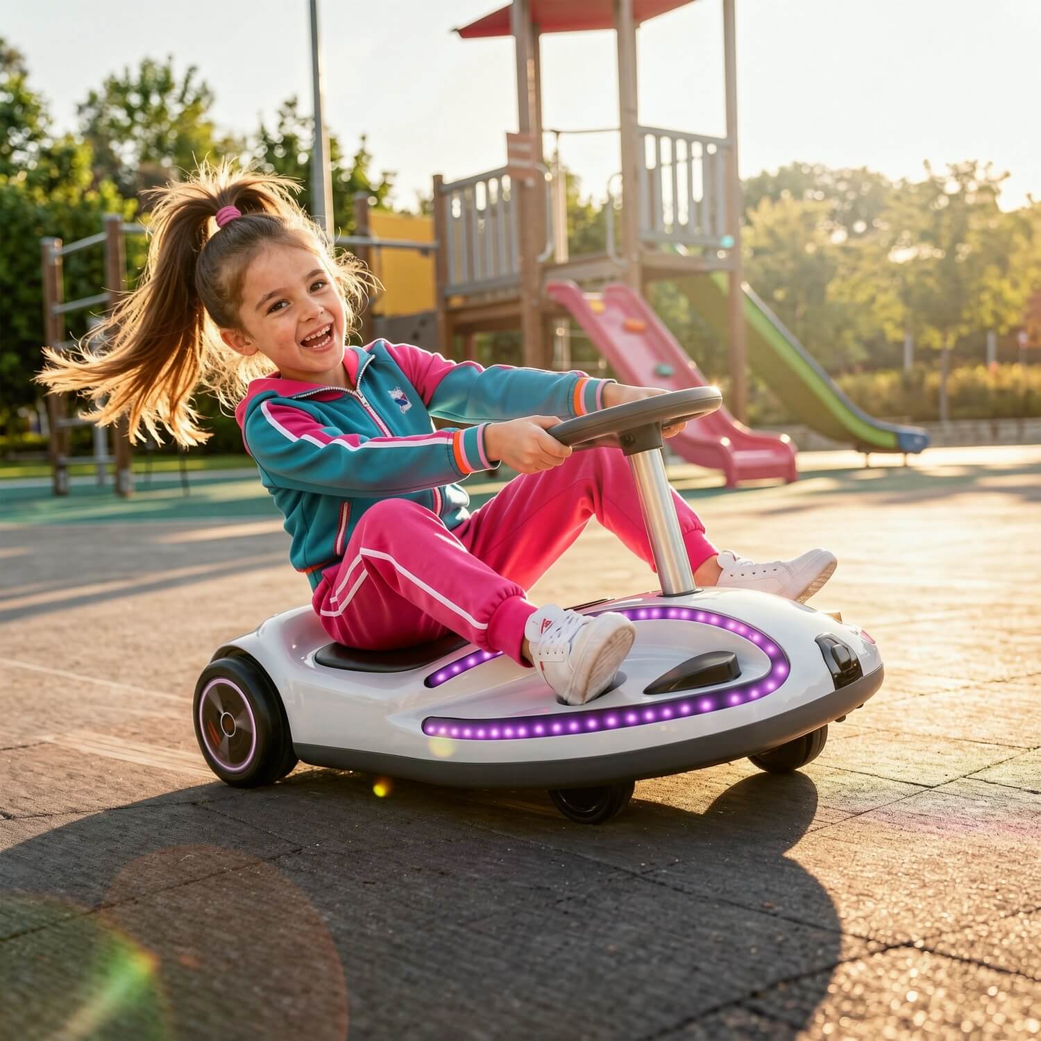 Elektra Zippy - Electric Wiggle Car for Kids 3-10