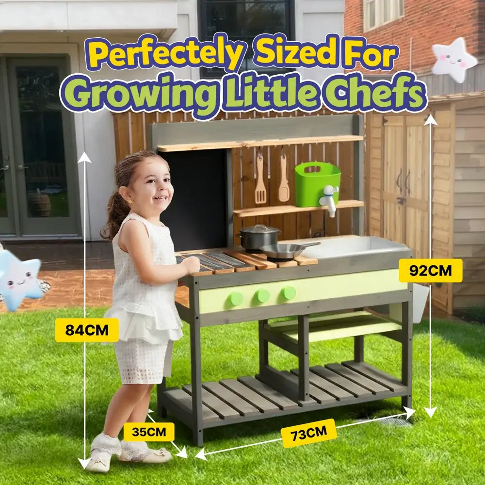 Muddy Chef Mud Kitchen - Kids Outdoor Kitchen
