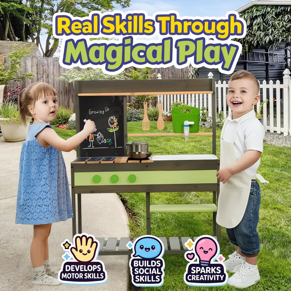 Muddy Chef Mud Kitchen - Kids Outdoor Kitchen