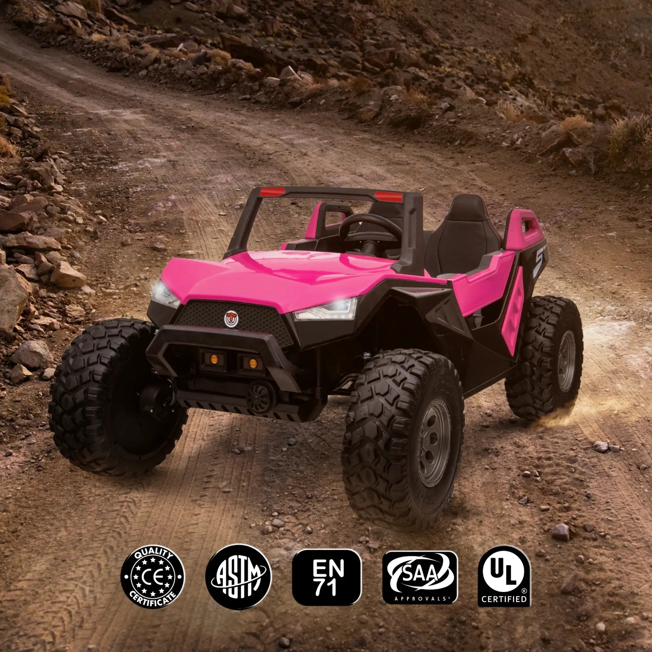 Voltrix™ WildTrek 4WD Buggy - Dual Leather Seats