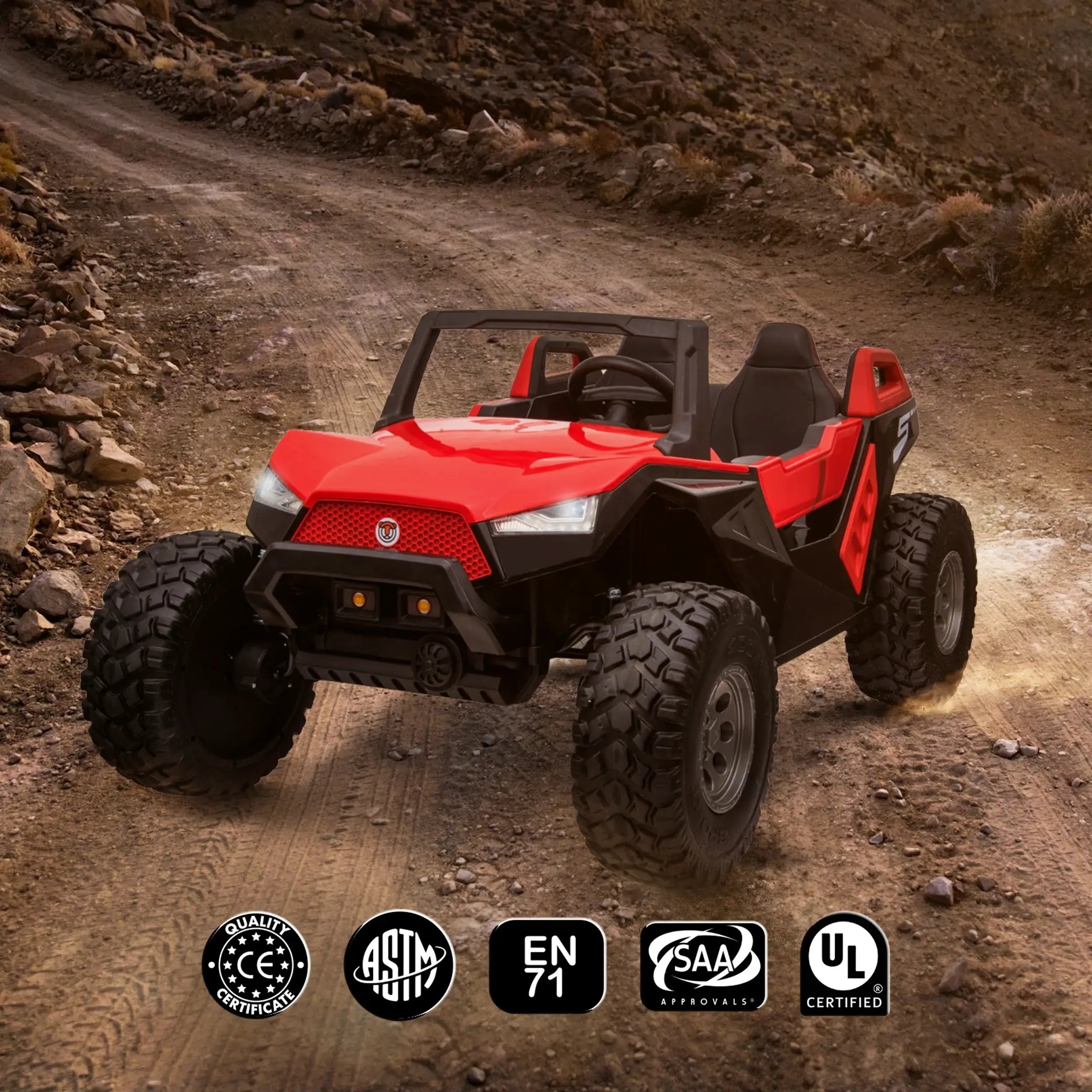 Voltrix™ WildTrek 4WD Buggy - Dual Leather Seats