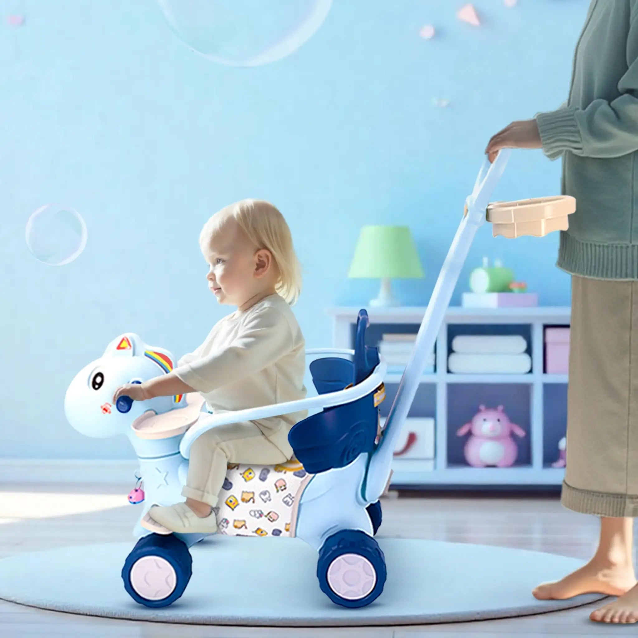 5 in 1 Rocking Horse for Toddlers 1 - 5 Years