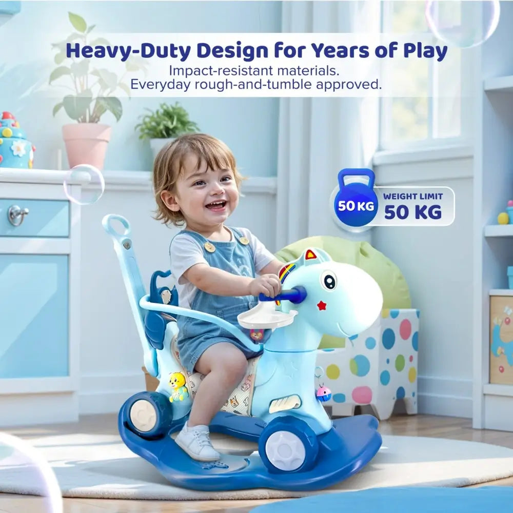 5 in 1 Rocking Horse for Toddlers 1 - 5 Years